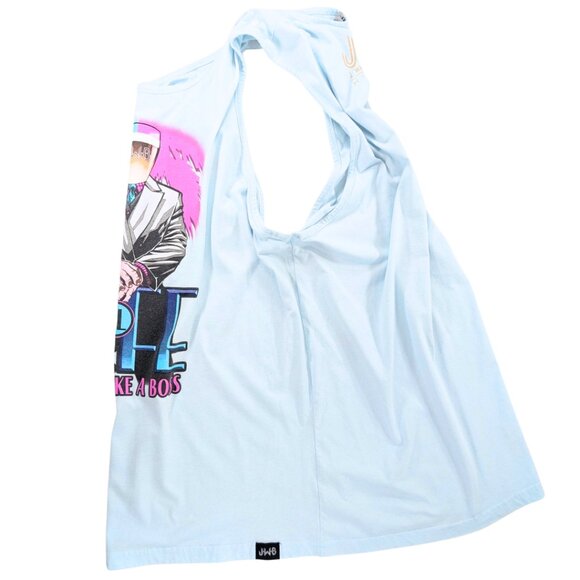 J.Wakefield 2XL El Jefe Hefeweisen Sleeveless Blue Graphic Tee Drink Like A Boss - Picture 5 of 8